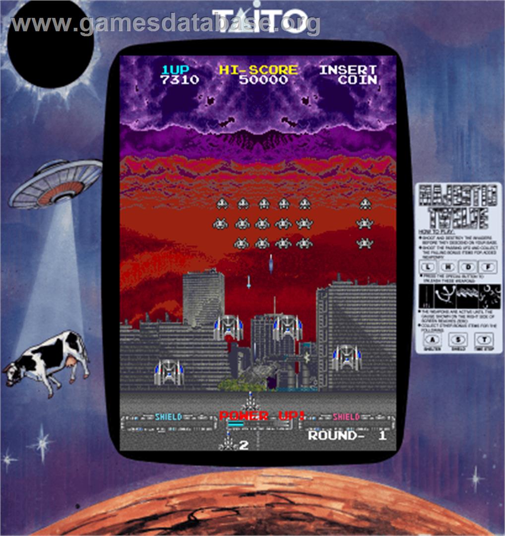 Super Space Invaders '91 - Arcade - Artwork - Artwork