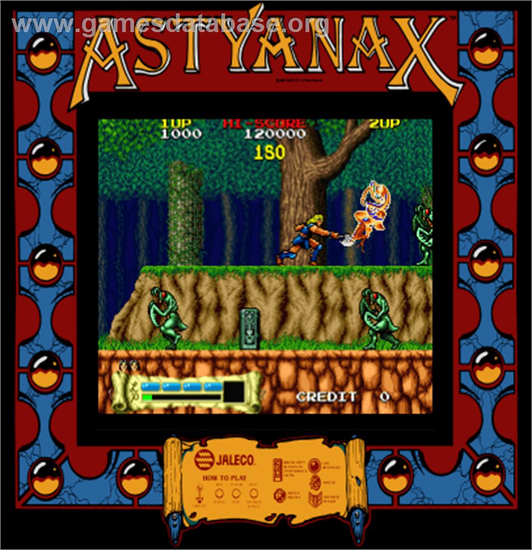 The Astyanax - Arcade - Artwork - Artwork