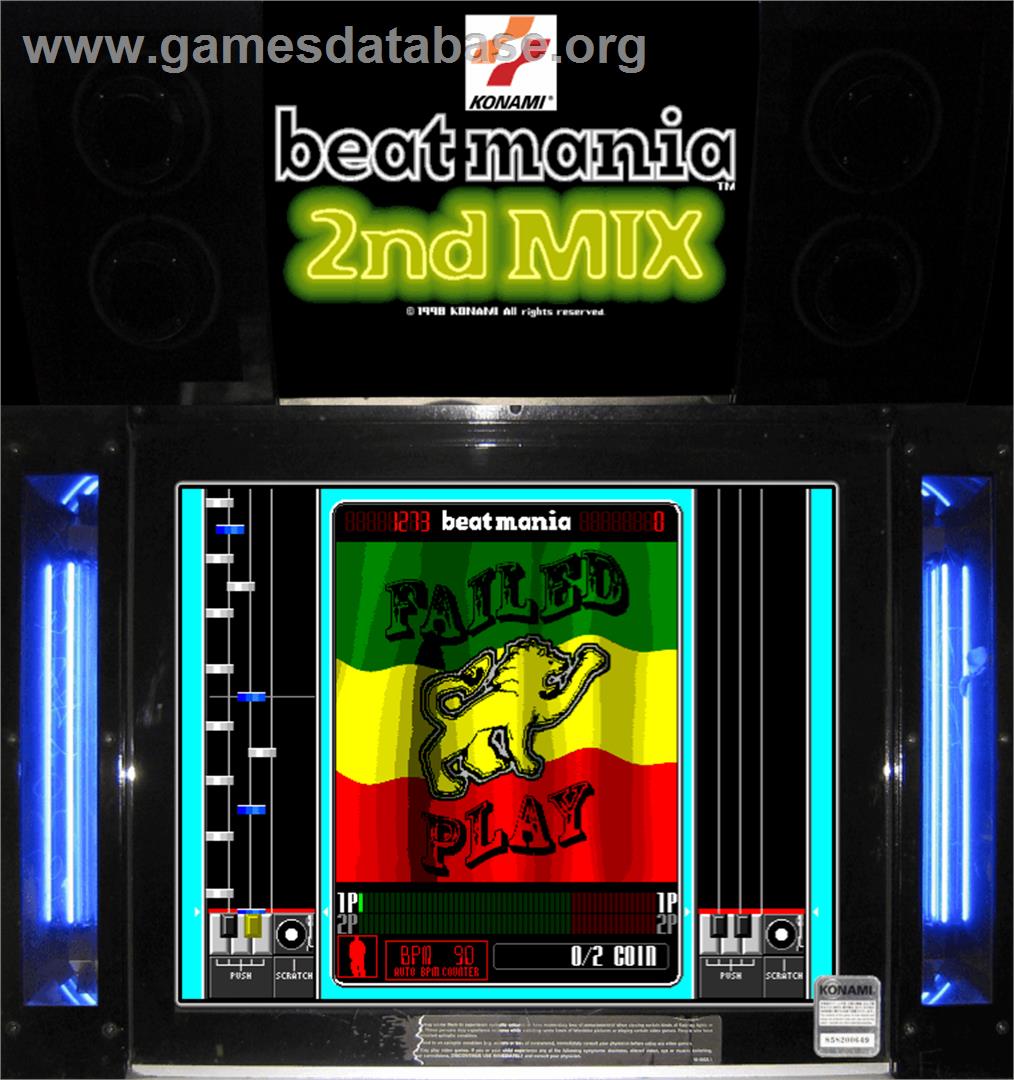 beatmania 2nd MIX - Arcade - Artwork - Artwork