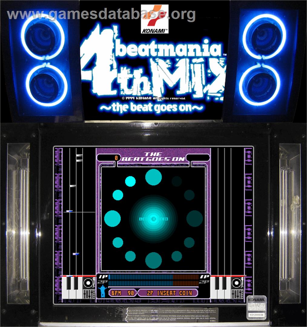 beatmania 4th MIX - Arcade - Artwork - Artwork