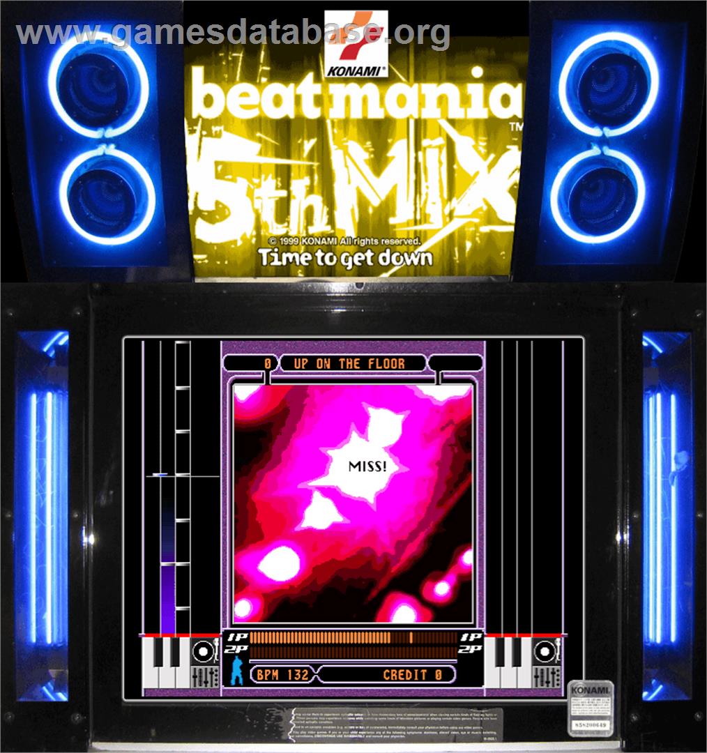 beatmania 5th MIX - Arcade - Artwork - Artwork