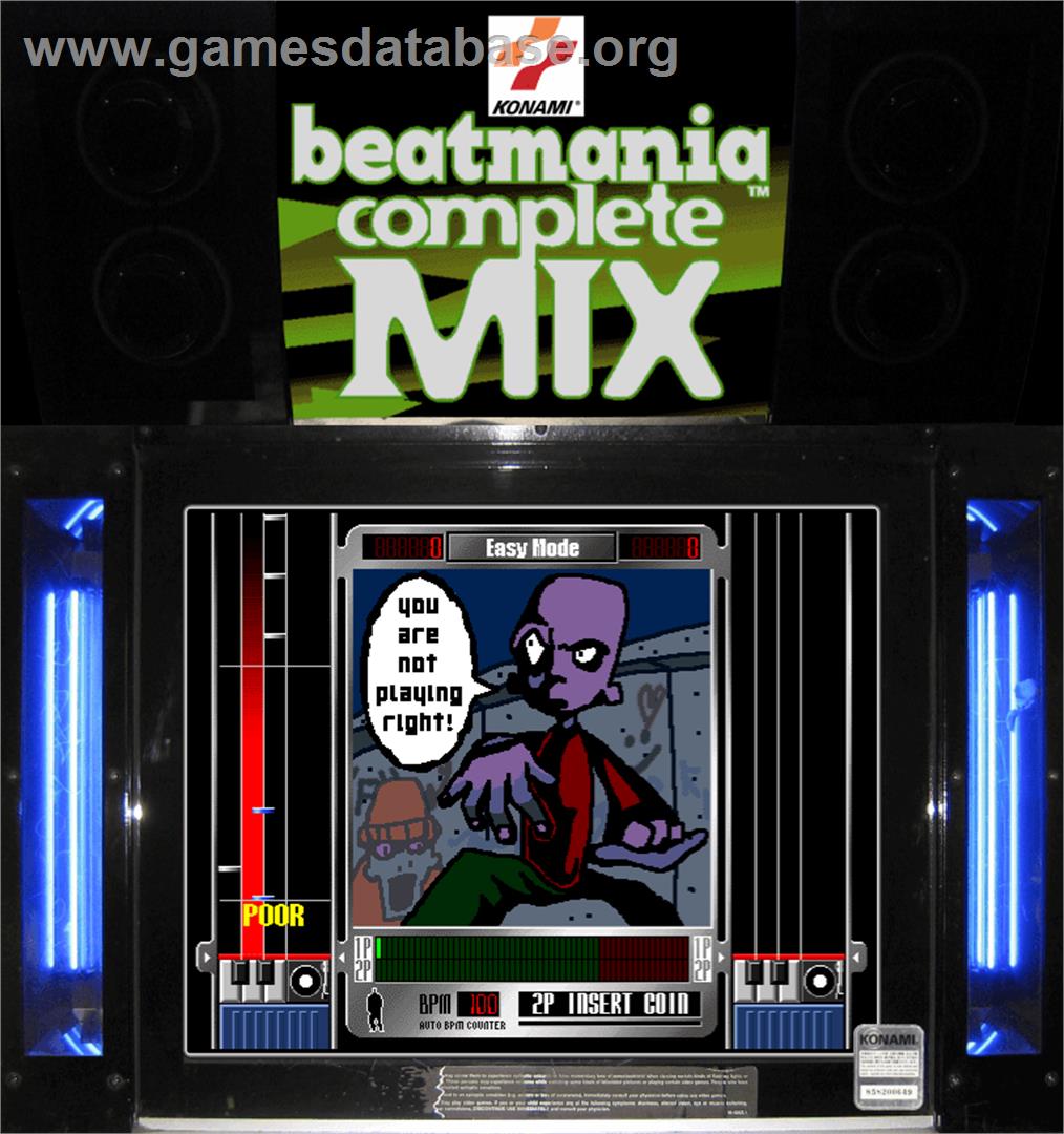 beatmania complete MIX - Arcade - Artwork - Artwork