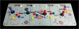 Arcade Control Panel for 2 On 2 Open Ice Challenge.