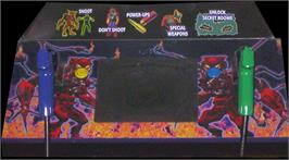 Arcade Control Panel for Area 51: Site 4.