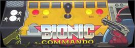 Arcade Control Panel for Bionic Commando.