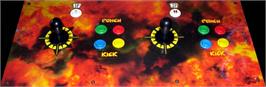 Arcade Control Panel for Capcom Vs. SNK Millennium Fight 2000.