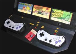 Arcade Control Panel for Contra 3: The Alien Wars.