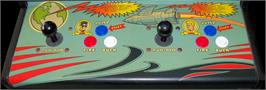 Arcade Control Panel for Escape from the Planet of the Robot Monsters.
