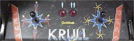 Arcade Control Panel for Krull.