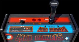 Arcade Control Panel for Mad Planets.
