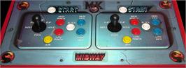 Arcade Control Panel for Mortal Kombat 3.