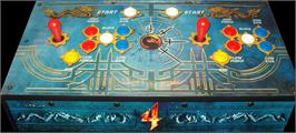 Arcade Control Panel for Mortal Kombat 4.