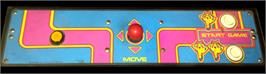 Arcade Control Panel for Ms. Pac-Man.