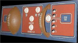 Arcade Control Panel for NFL Football.