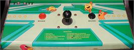 Arcade Control Panel for Pac-Mania.