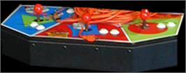 Arcade Control Panel for Pig Out: Dine Like a Swine!.