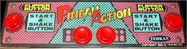 Arcade Control Panel for Pinball Action.
