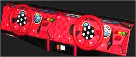 Arcade Control Panel for Speed Racer.