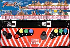 Arcade Control Panel for The King of Fighters '94.