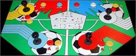 Arcade Control Panel for World Soccer Finals.