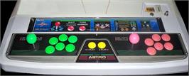 Arcade Control Panel for Zero Gunner 2.