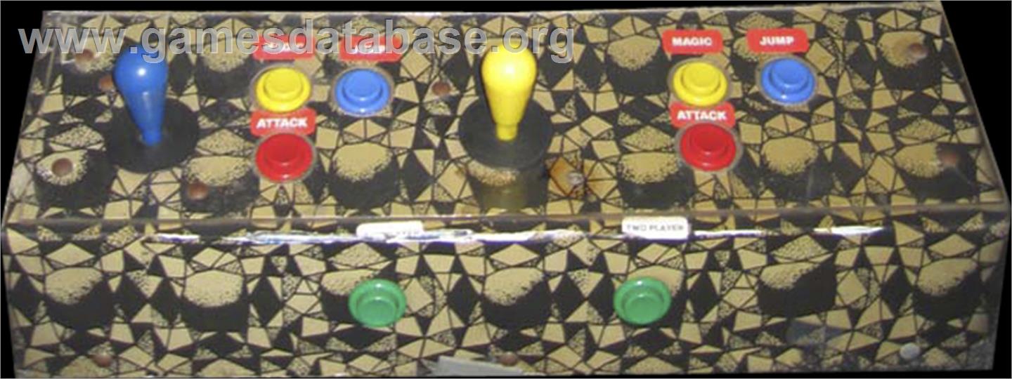 Arabian Magic - Arcade - Artwork - Control Panel