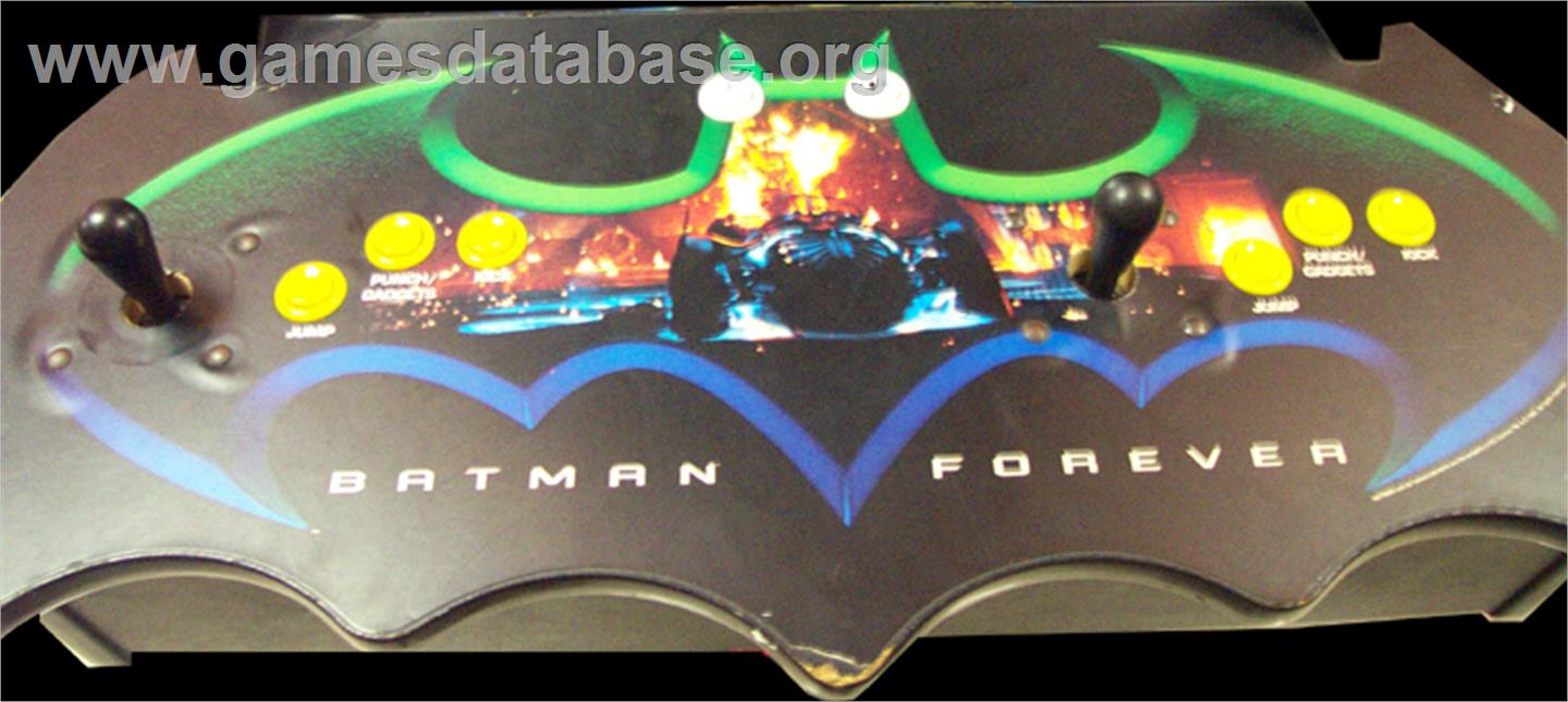 Batman Forever - Arcade - Artwork - Control Panel