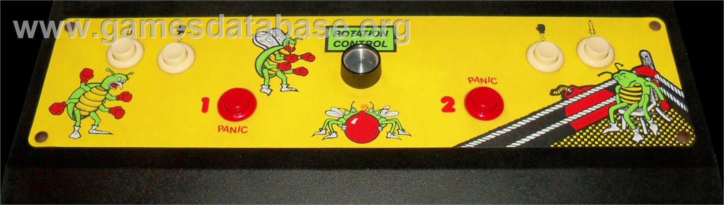 Boxing Bugs - Arcade - Artwork - Control Panel