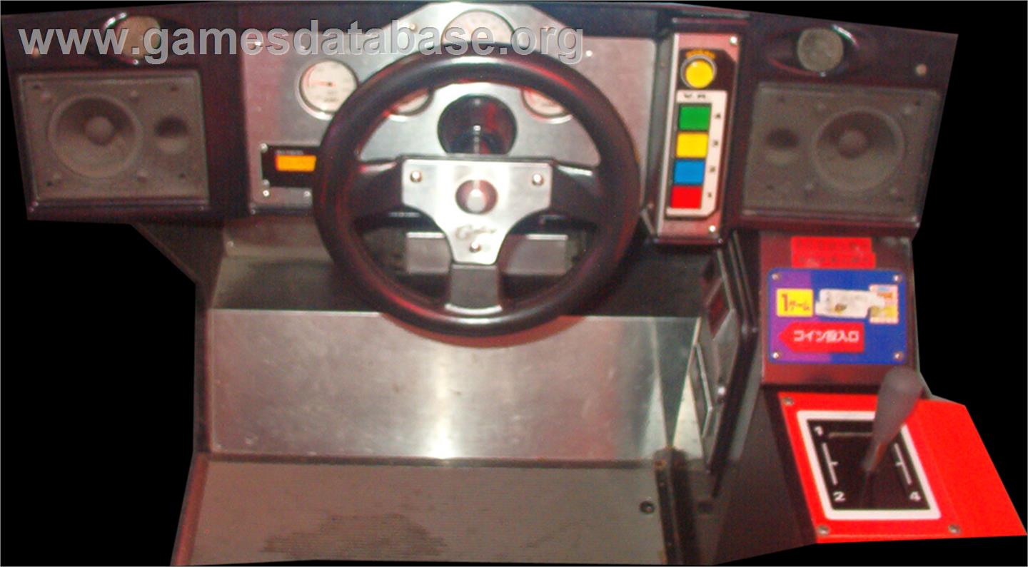 Daytona USA - Arcade - Artwork - Control Panel