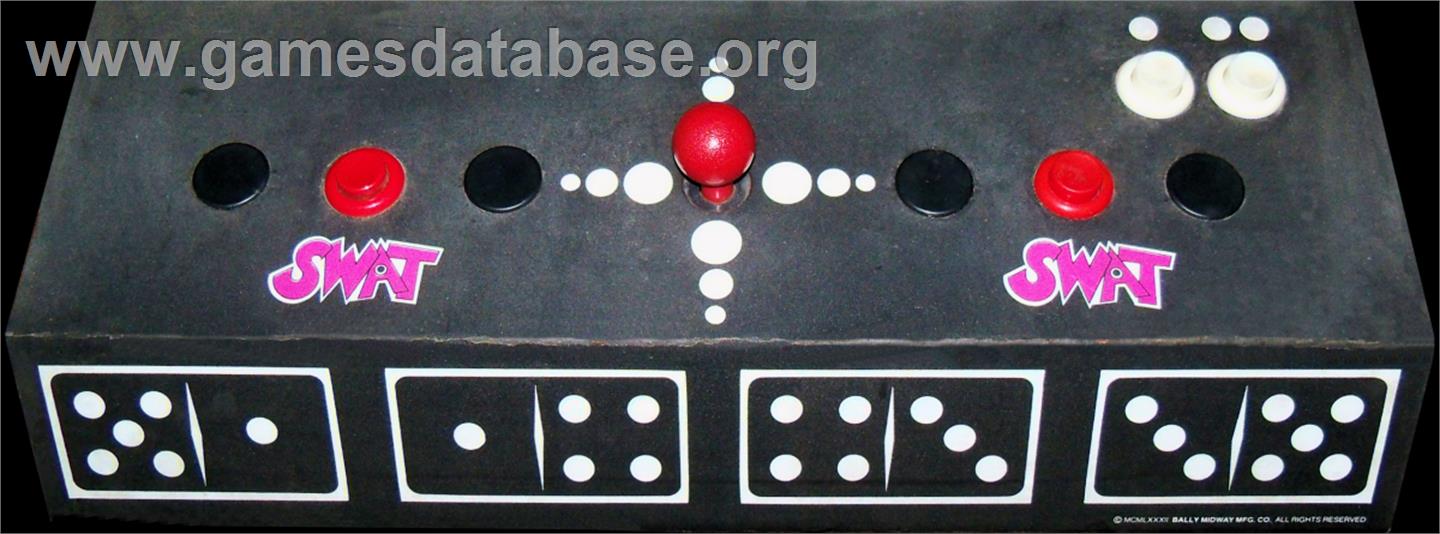 Domino Man - Arcade - Artwork - Control Panel