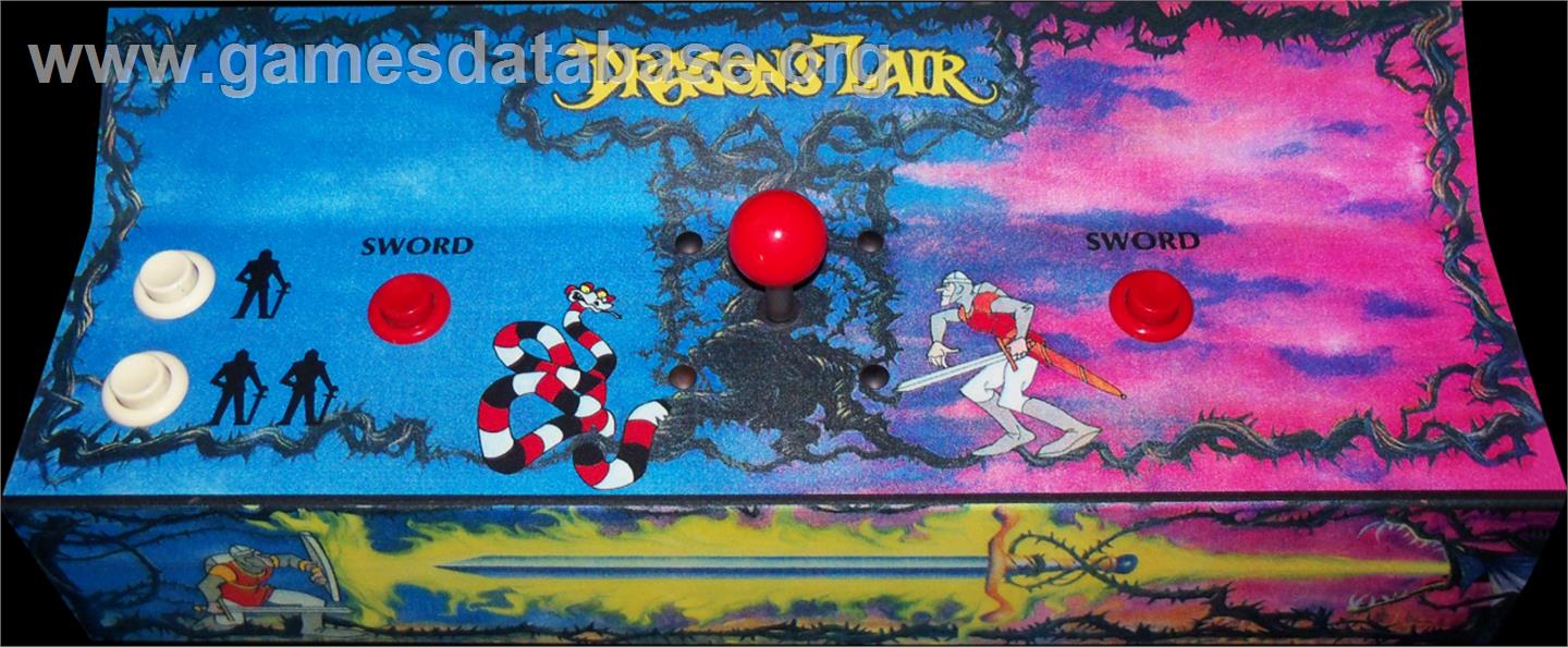 Dragon's Lair - Arcade - Artwork - Control Panel