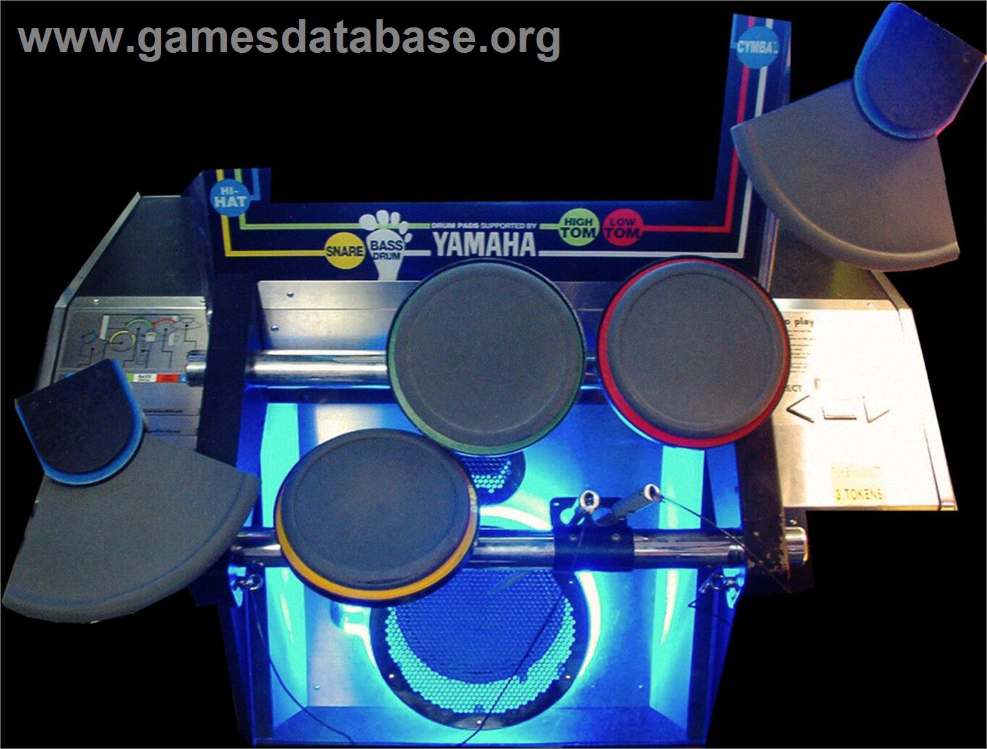 DrumMania - Arcade - Artwork - Control Panel