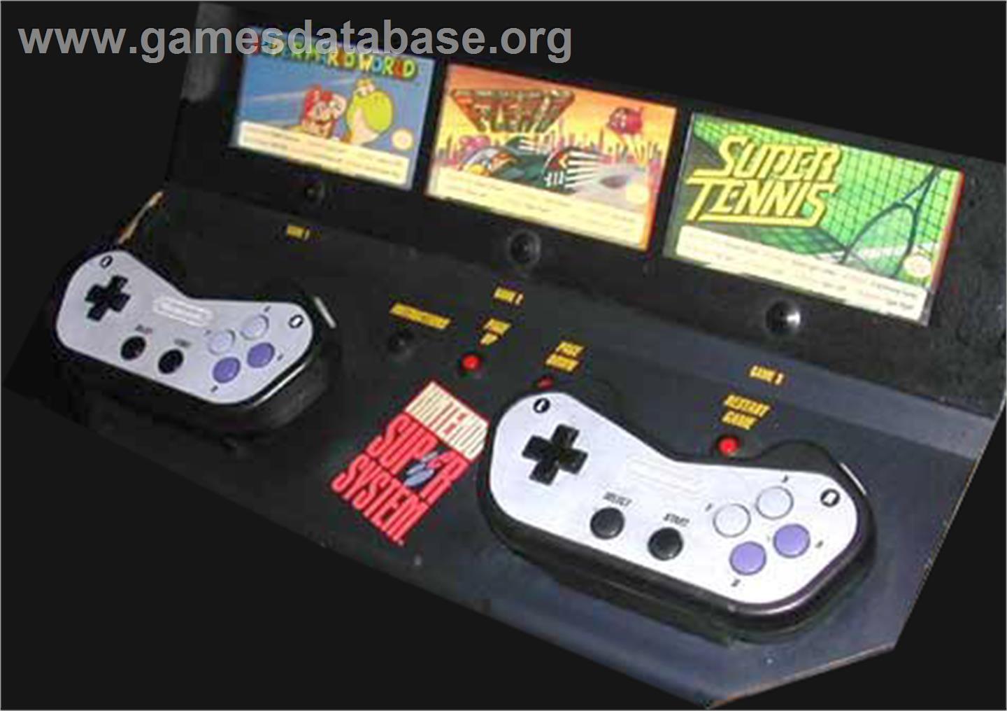 F-Zero - Arcade - Artwork - Control Panel