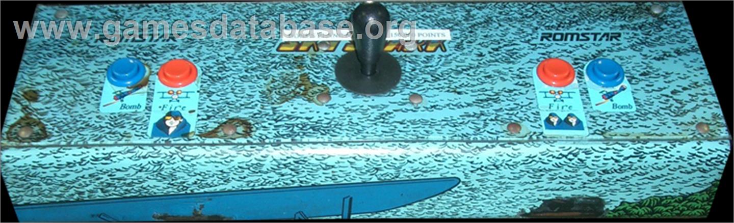 Flying Shark - Arcade - Artwork - Control Panel