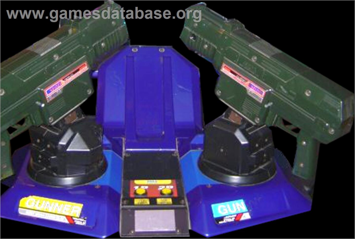 Gunblade NY - Arcade - Artwork - Control Panel