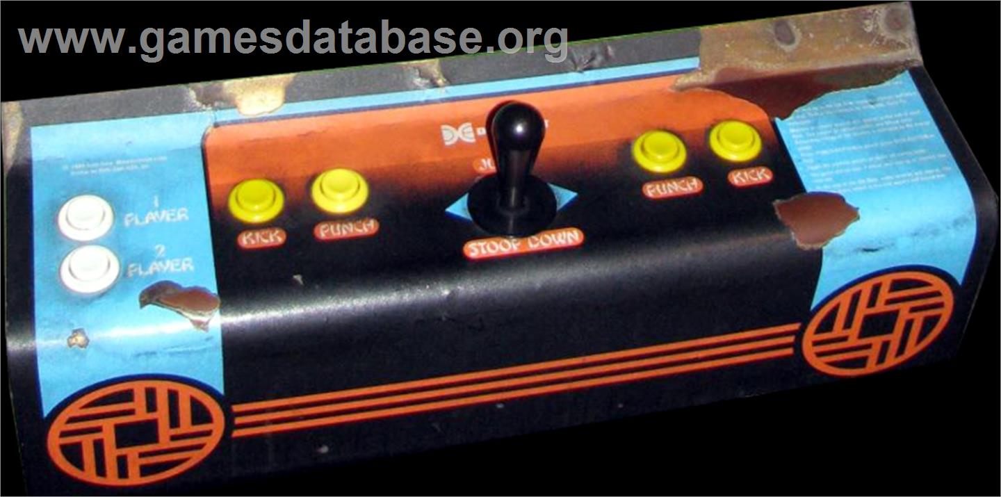 Kung-Fu Master - Arcade - Artwork - Control Panel