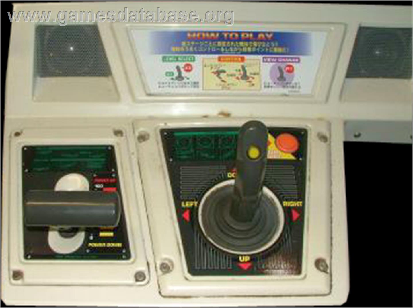 Landing Gear - Arcade - Artwork - Control Panel
