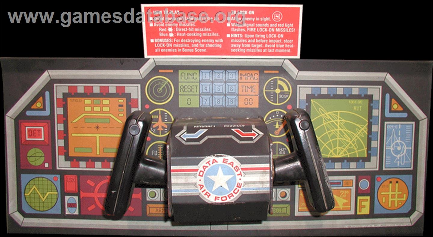 Lock-On - Arcade - Artwork - Control Panel