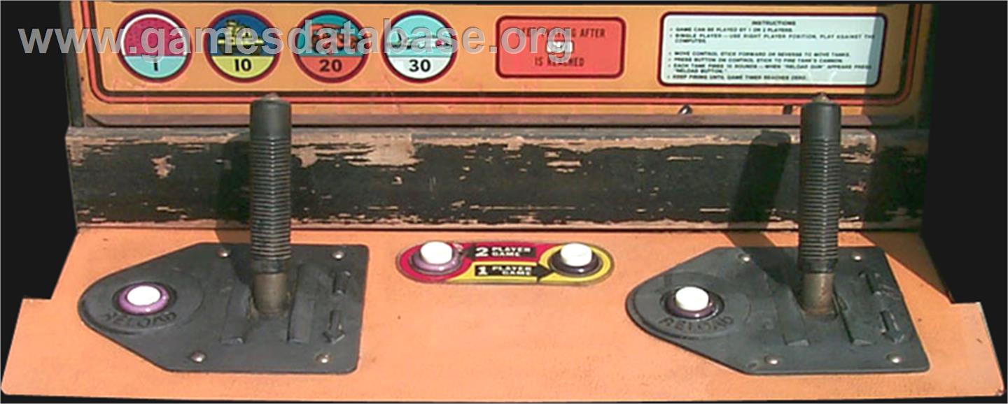 M-4 - Arcade - Artwork - Control Panel