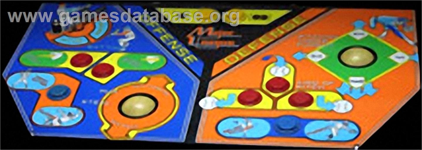 Major League - Arcade - Artwork - Control Panel