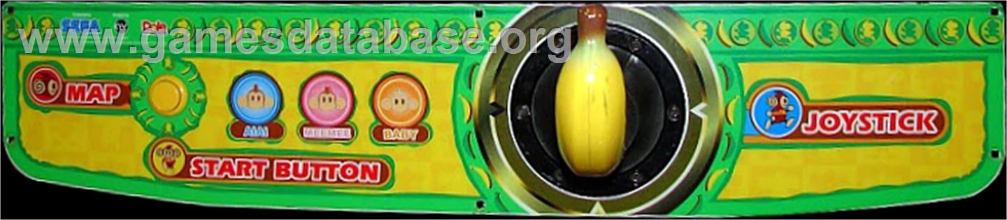 Monkey Ball - Arcade - Artwork - Control Panel