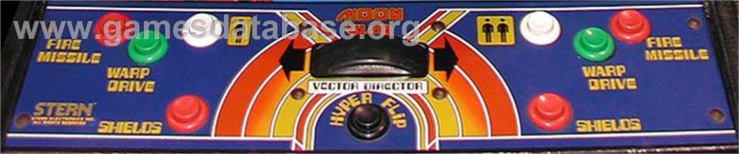 Moonwar - Arcade - Artwork - Control Panel