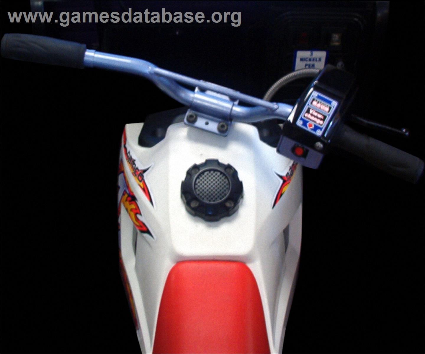 Motocross Go! - Arcade - Artwork - Control Panel