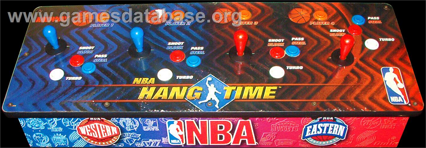 NBA Hangtime - Arcade - Artwork - Control Panel
