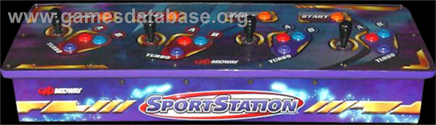 NBA Showtime / NFL Blitz 2000 - Arcade - Artwork - Control Panel