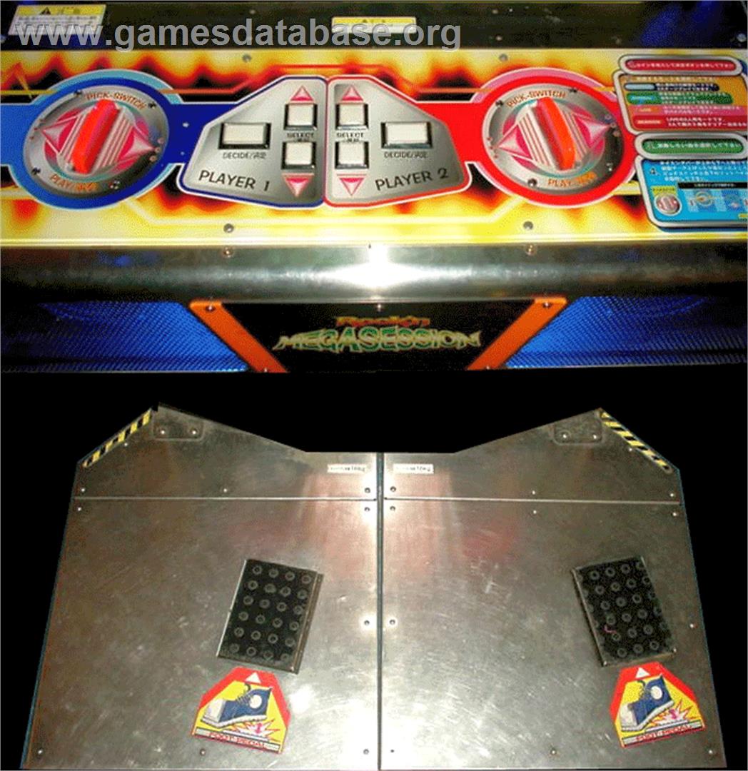 Rock'n MegaSession - Arcade - Artwork - Control Panel