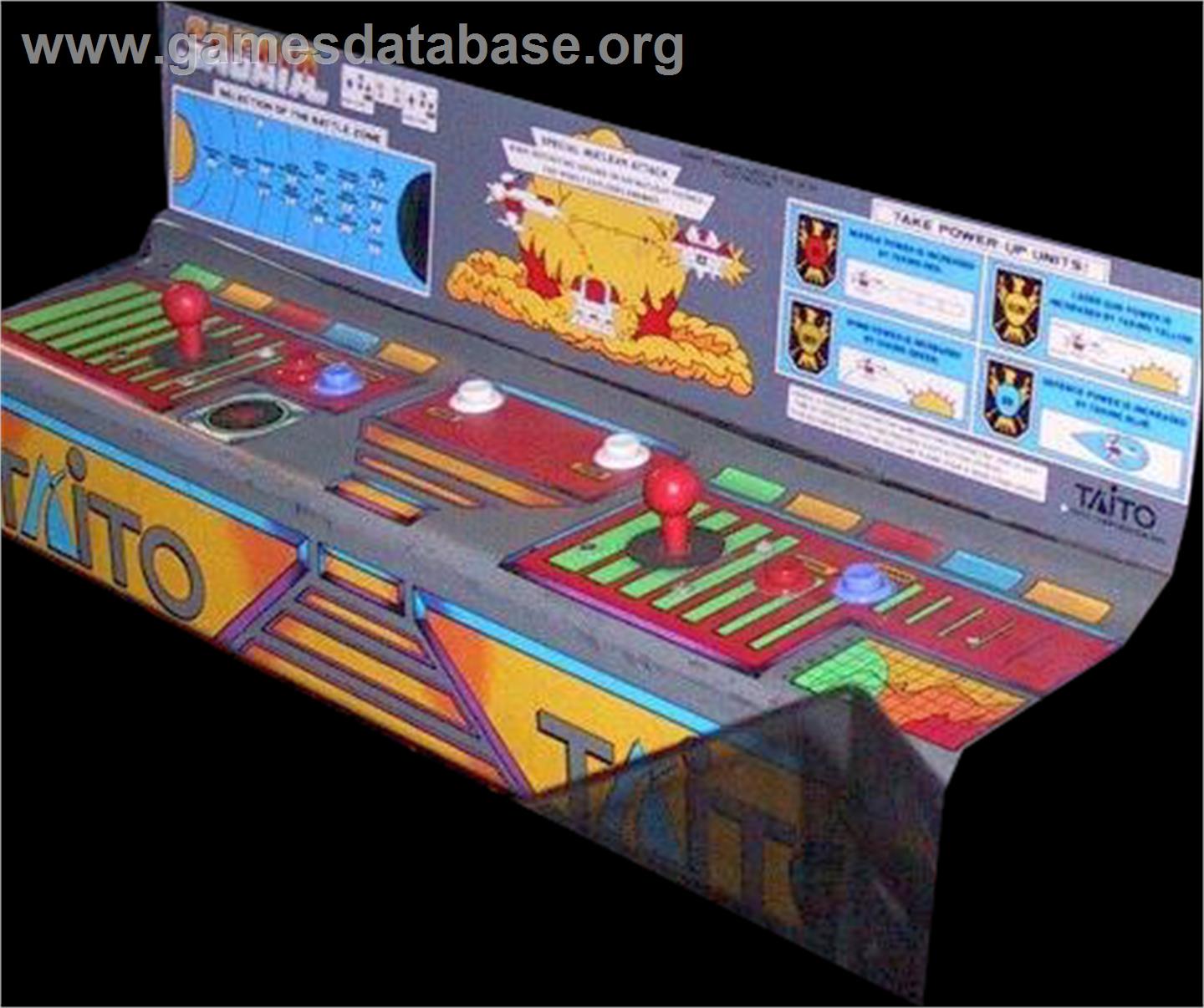 Sagaia - Arcade - Artwork - Control Panel