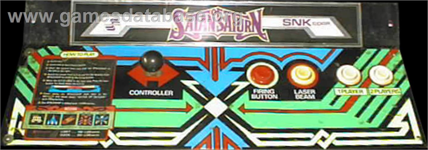 Satan of Saturn - Arcade - Artwork - Control Panel