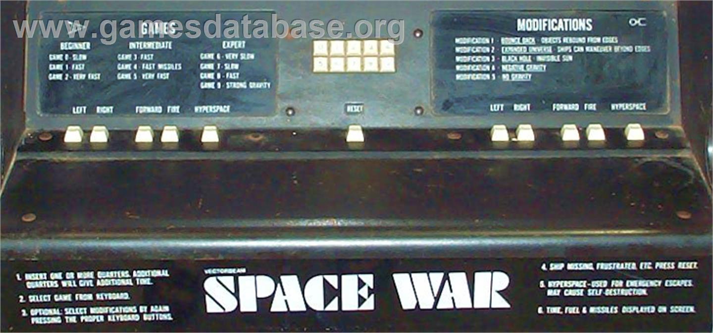 Space Ship - Arcade - Artwork - Control Panel