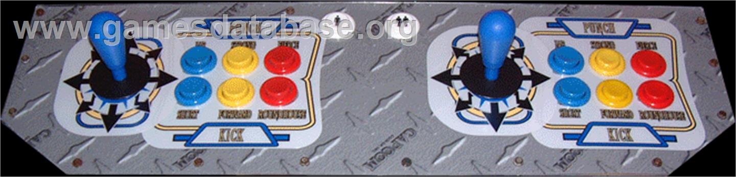 Street Fighter EX 2 Plus - Arcade - Artwork - Control Panel